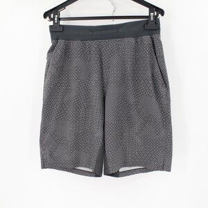 Lululemon T.H.E. Shorts Mens Small Linerless 9" Drawstring Printed Stretch gym